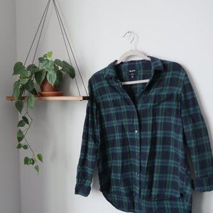 Madewell Classic Ex-Boyfriend Light Flannel Shirt